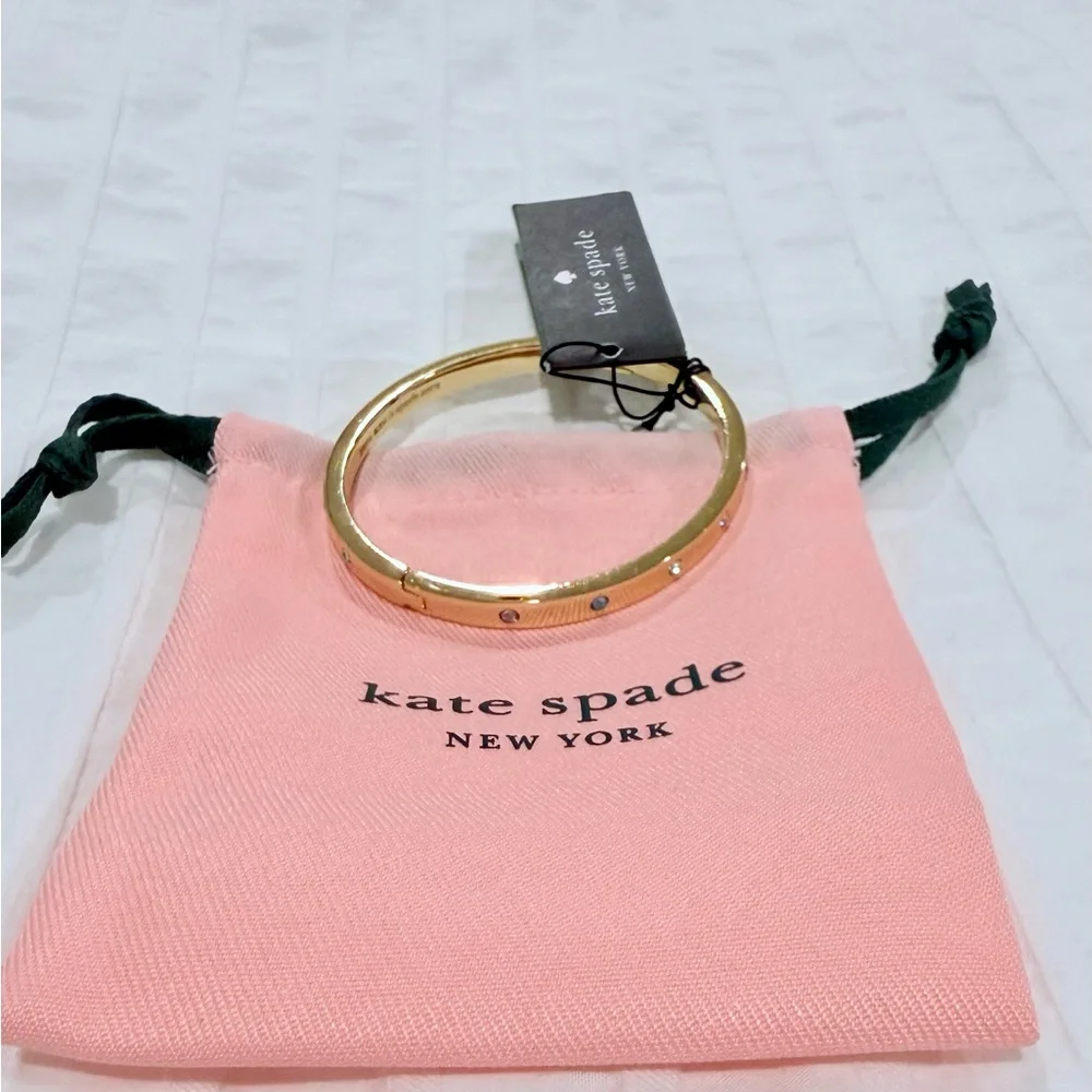 Kate Spade Gold Bracelet with Gem Details - Picture 2 of 2